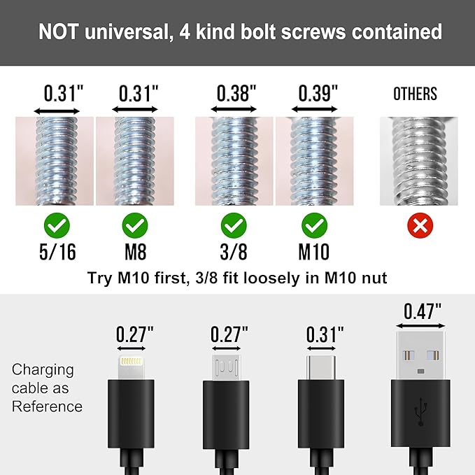 Adjustable Bed Legs Replacement
