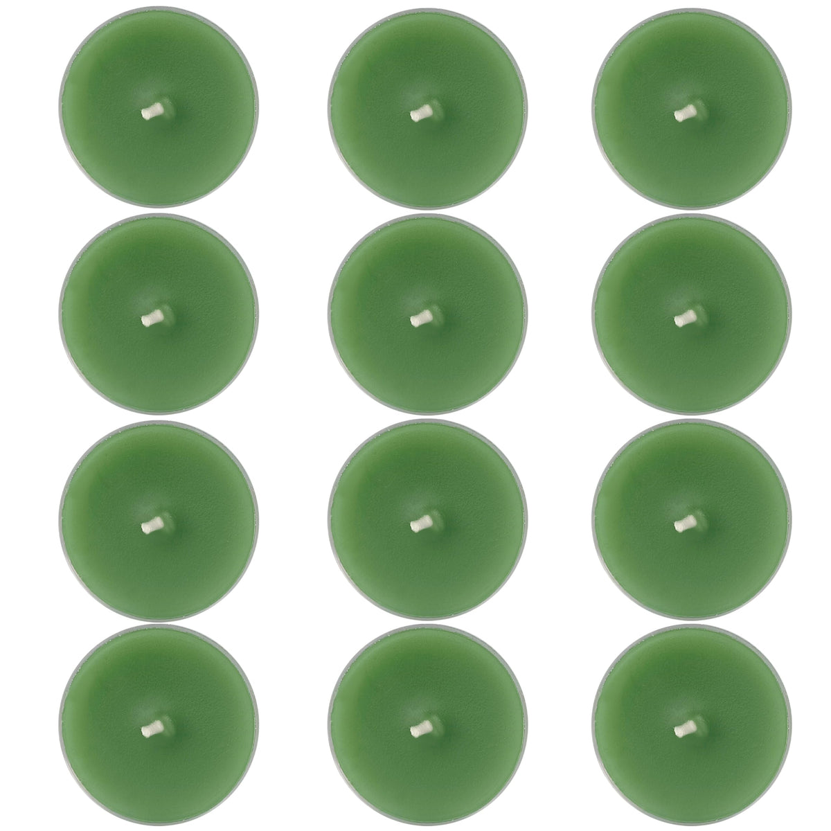 Serene Sage & Coasta Sea Salt Scented Tealight Candle 12Pack Sage Green Tea Light Candles Hand-Poured Smokeless 4 Hour Burn Time Candle Perfect for Relaxation Calming Ambiance Home Spa