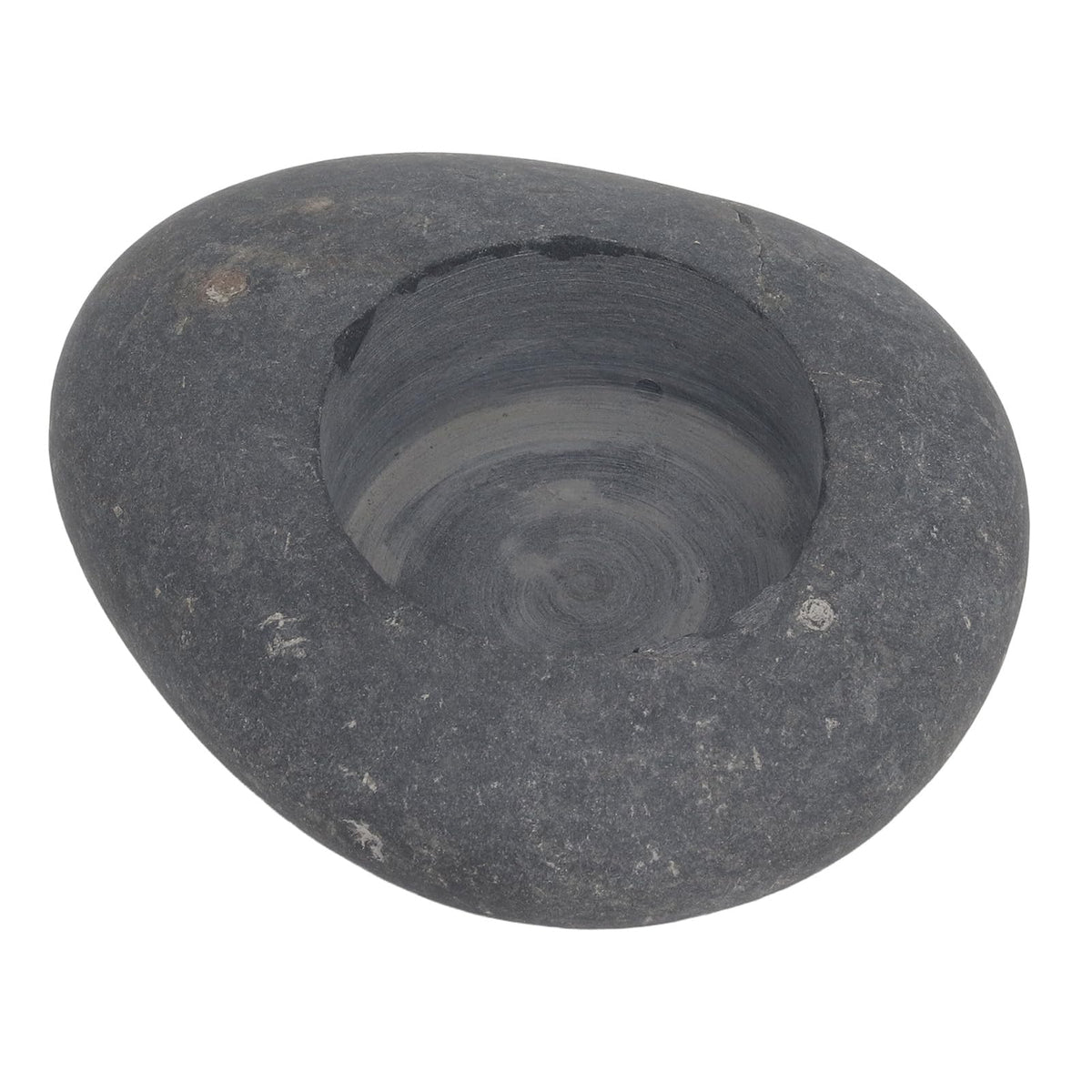 Pebble Candle Holder Handmade Stone Tealight Holder Rock Decor for Home Wedding Centerpiece Tabletop