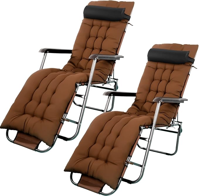 Bucherry 67 x 19 Inch Chaise Lounge Cushions Soft Lounge Chair Cushion Gravity