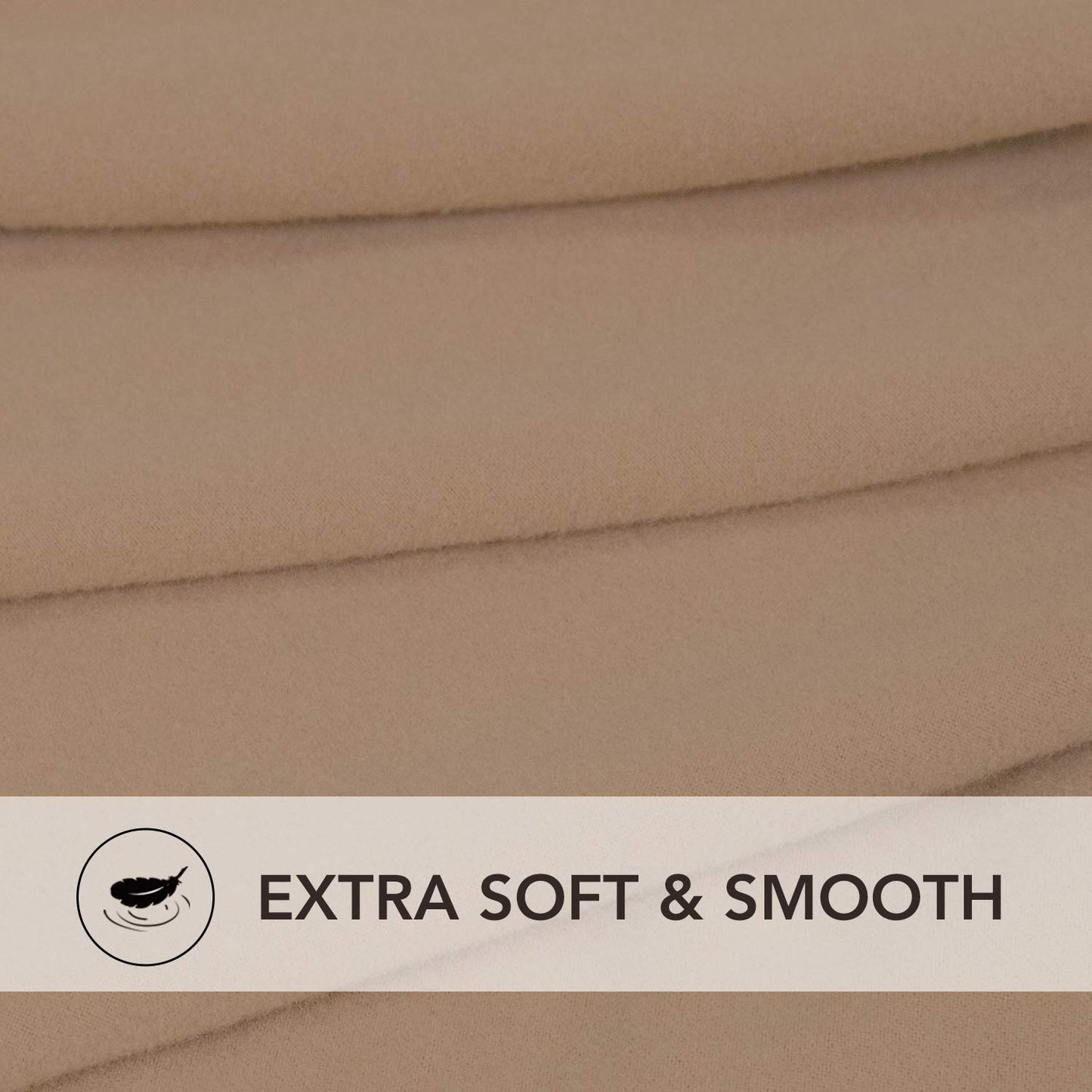 PureFit Super Stretch Sectional Couch Covers - 2 pcs Spandex Non Slip Sofa Covers with Elastic Bottom for L Shape Sectional Sofa Couch, Great for Kids & Pets (3 Seat Sofa + 3 Seat Chaise, Camel)