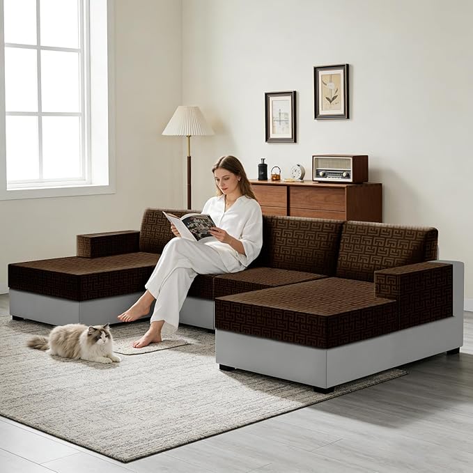 UNBBRRL Stretch Couch Armrest Covers
