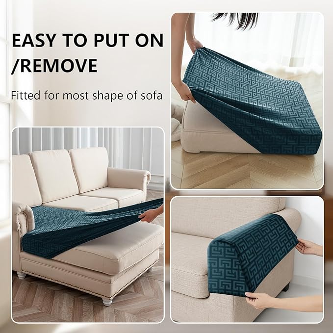 UNBBRRL Stretch Couch Seat Cushion Cover