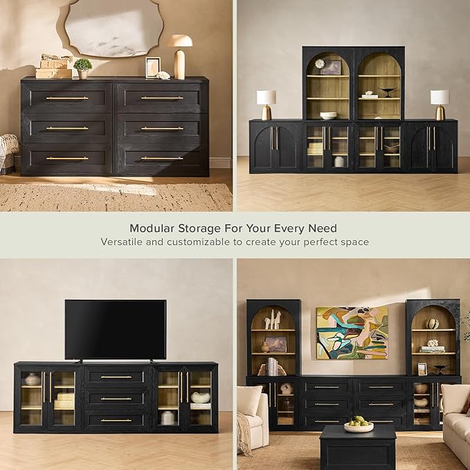 Mopio Blake 4 Piece Entertainment Center