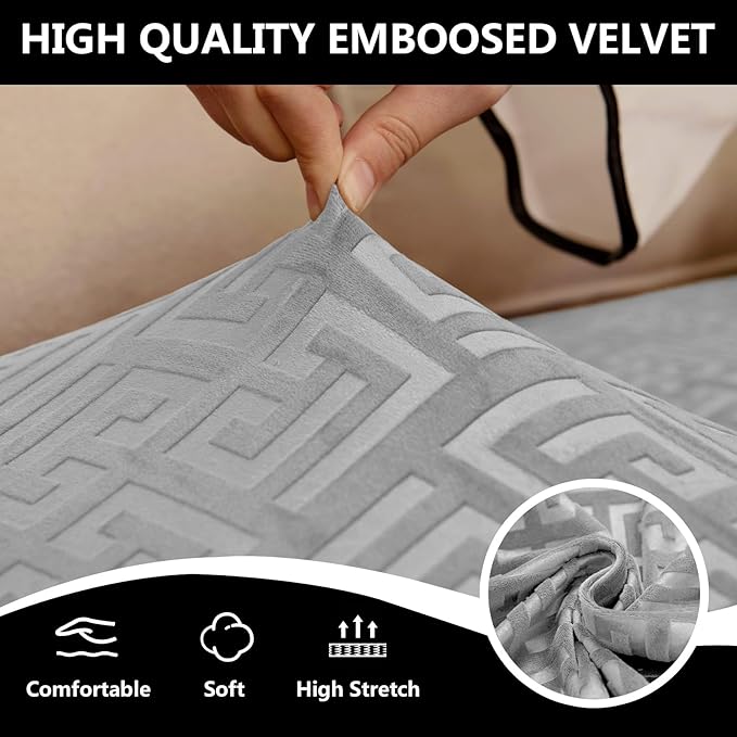 UNBBRRL Stretch Couch Backrest Cushion Cover