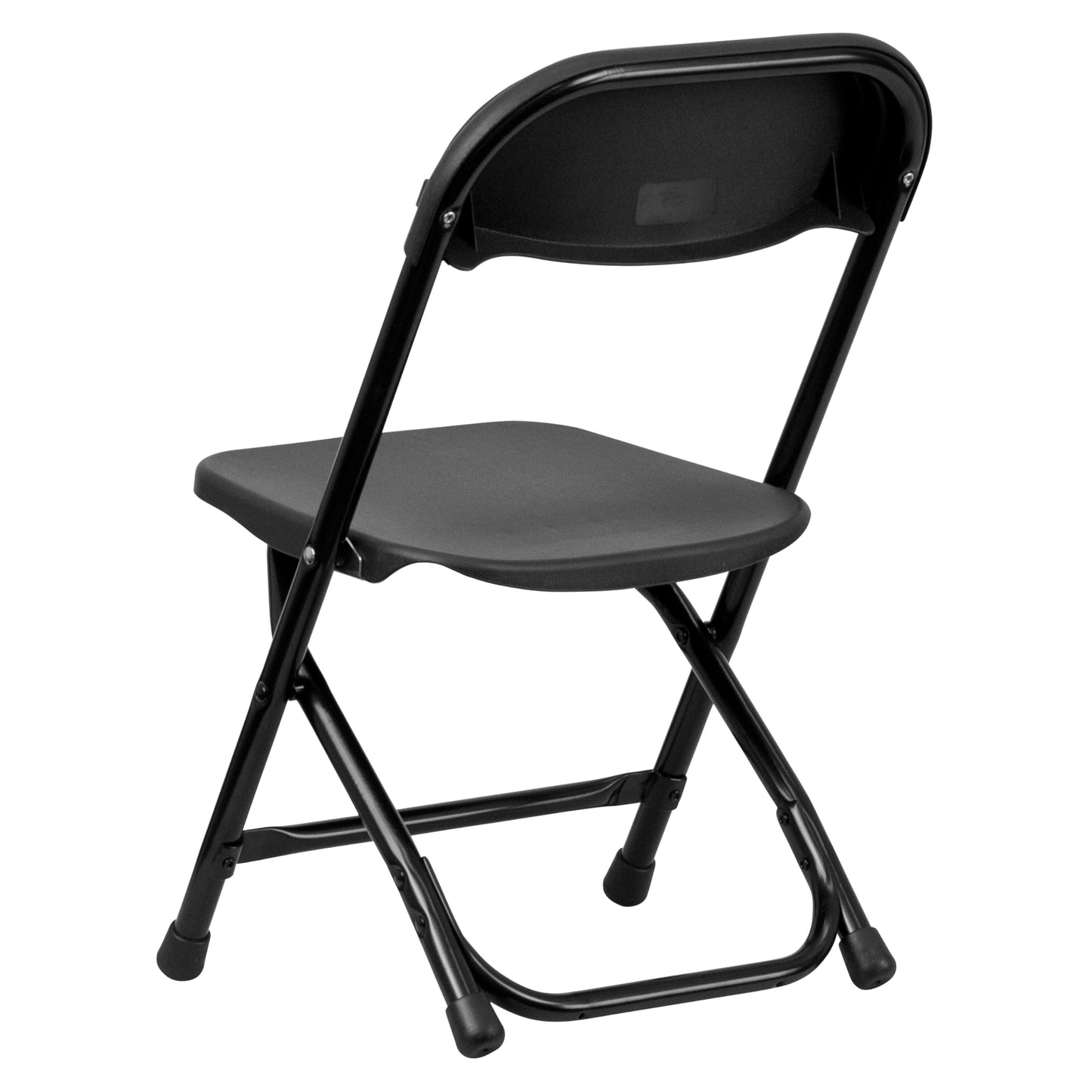 Flash Furniture Timmy 10 Pack Kids Black Plastic Folding Chair