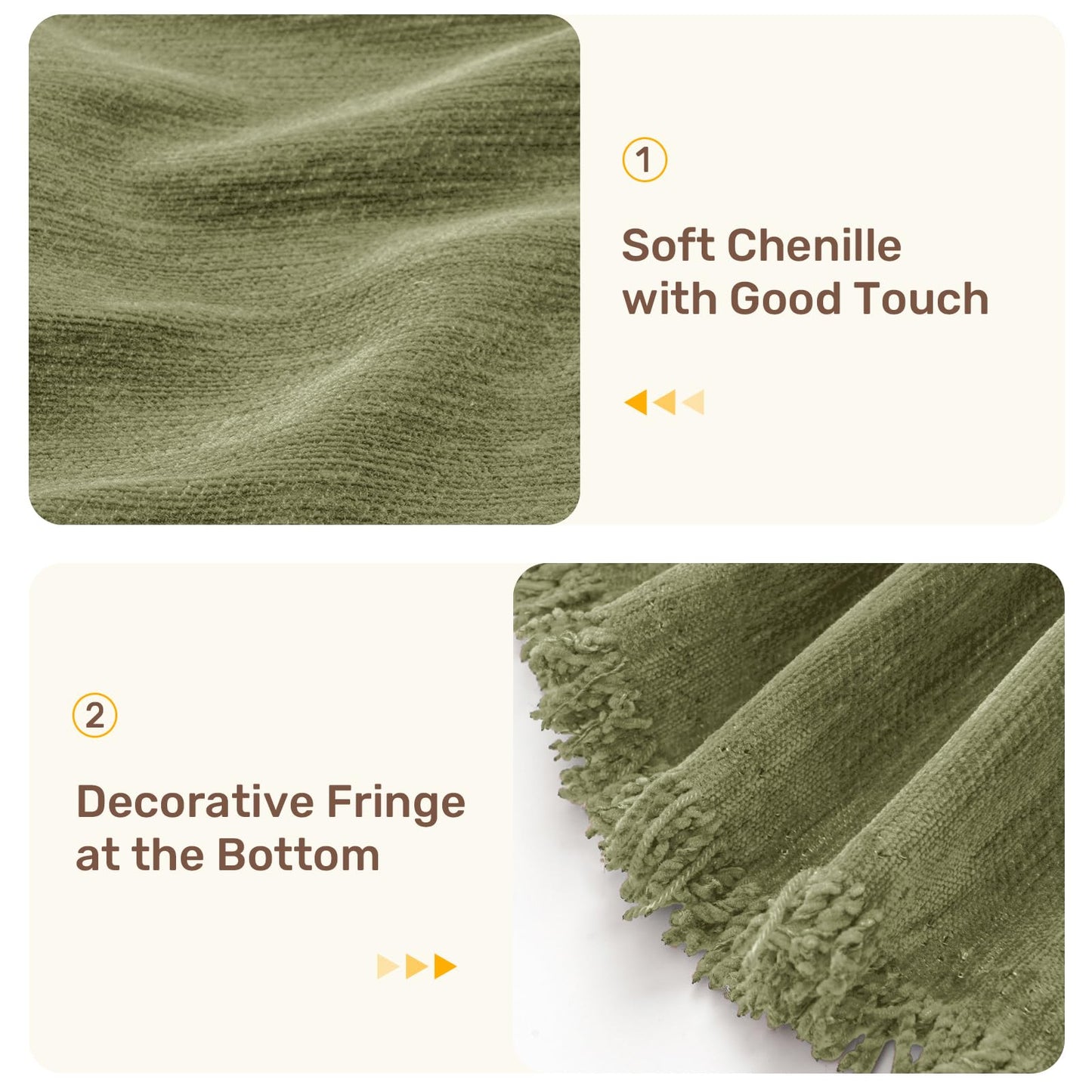 Houmiggle Sectional Couch Covers, 2 Pieces Washable L Shaped Couch Covers Sofa Blanket for Dogs Pet Friendly Sectional Sofa Slipcovers Furniture Covers,71"x118"+91"x134",(XXX-Large,Green)