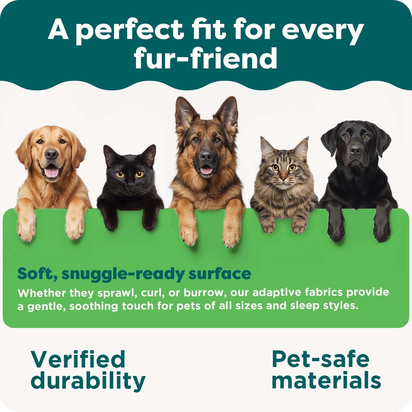FurHaven Orthopedic Dog Bed for Large Dogs, L-Shaped Chaise Mattress with Orthopedic Egg Crate & Solid Orthopedic Foam Base for Joint Support, Washable Cover, Jumbo XL, Plush & Velvet, Platinum Gray