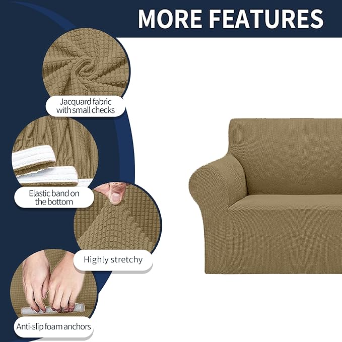 Cupuamon 2026 New Stretch Sofa Slipcovers Couch Cover