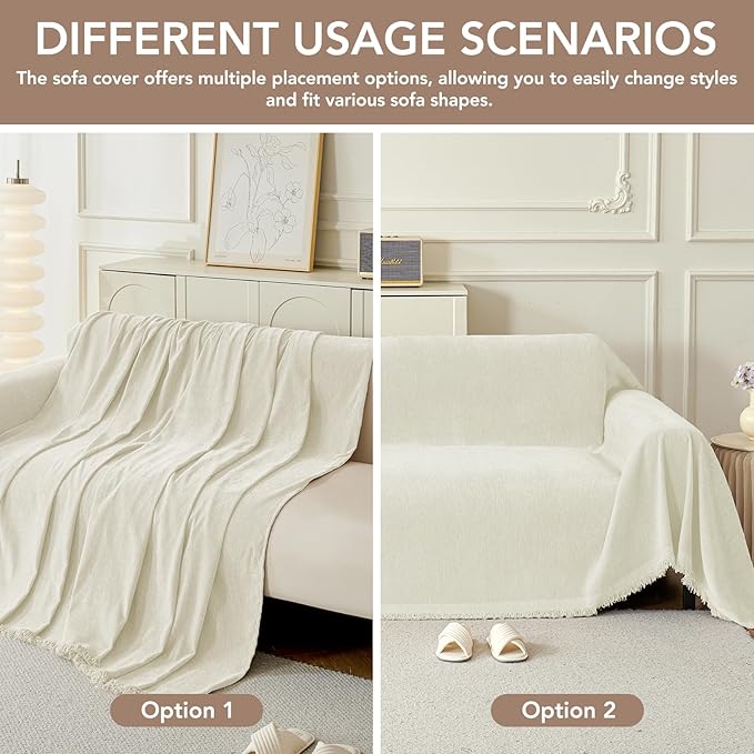 Armchair Couch Cover for Dogs 1 Cushion, Washable Recliner Covers Sofa Protector