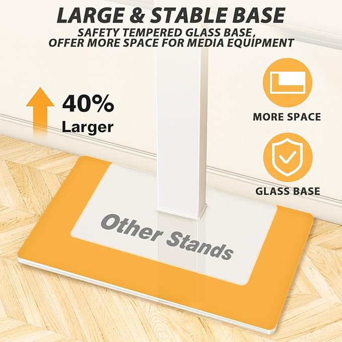 TAVR Universal Floor TV Stand Base