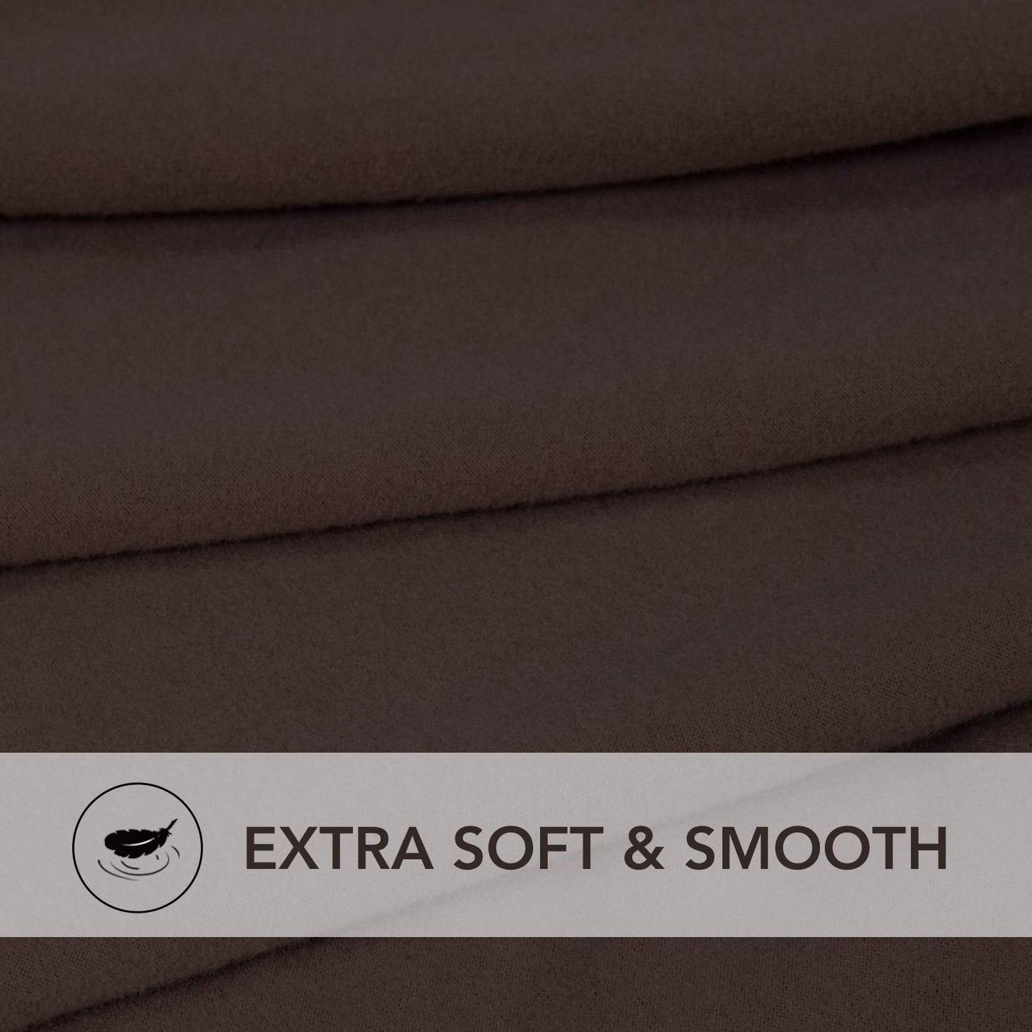PureFit Super Stretch Sectional Couch Covers - 2 pcs Spandex Non Slip Sofa Covers with Elastic Bottom for L Shape Sectional Sofa Couch, Great for Kids & Pets（3 Seat Sofa + 3 Seat Chaise, Chocolate
