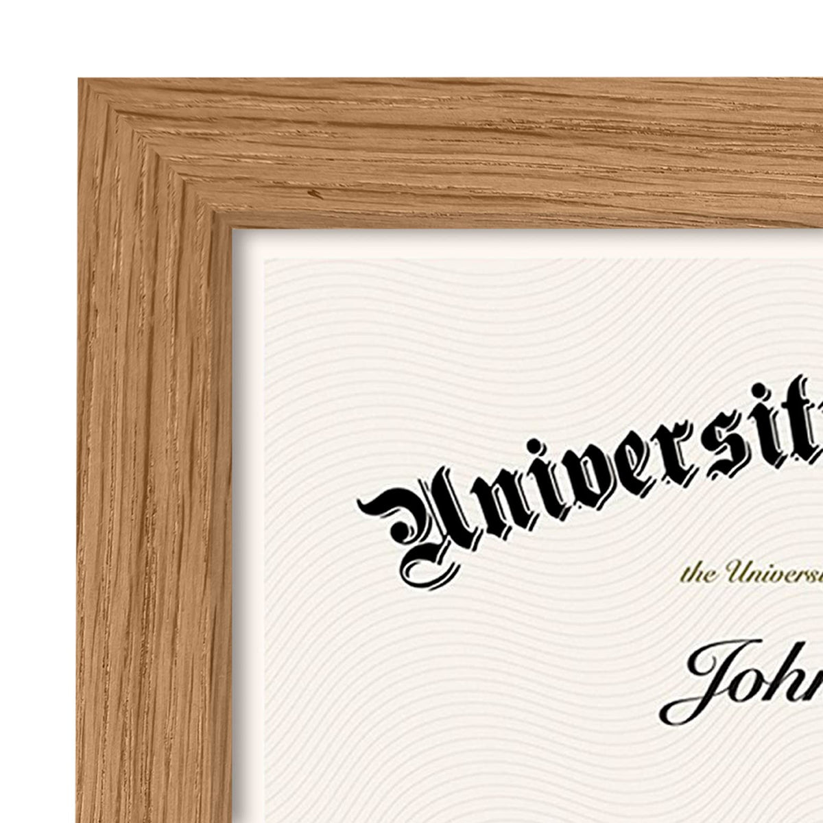 Americanflat 8.5x11 Diploma Frame with Shatter-Resistant Glass - Document Frames with Engineered Wood - Legacy Collection - Certificate Frame for Tabletop and Wall Display - Dark Oak