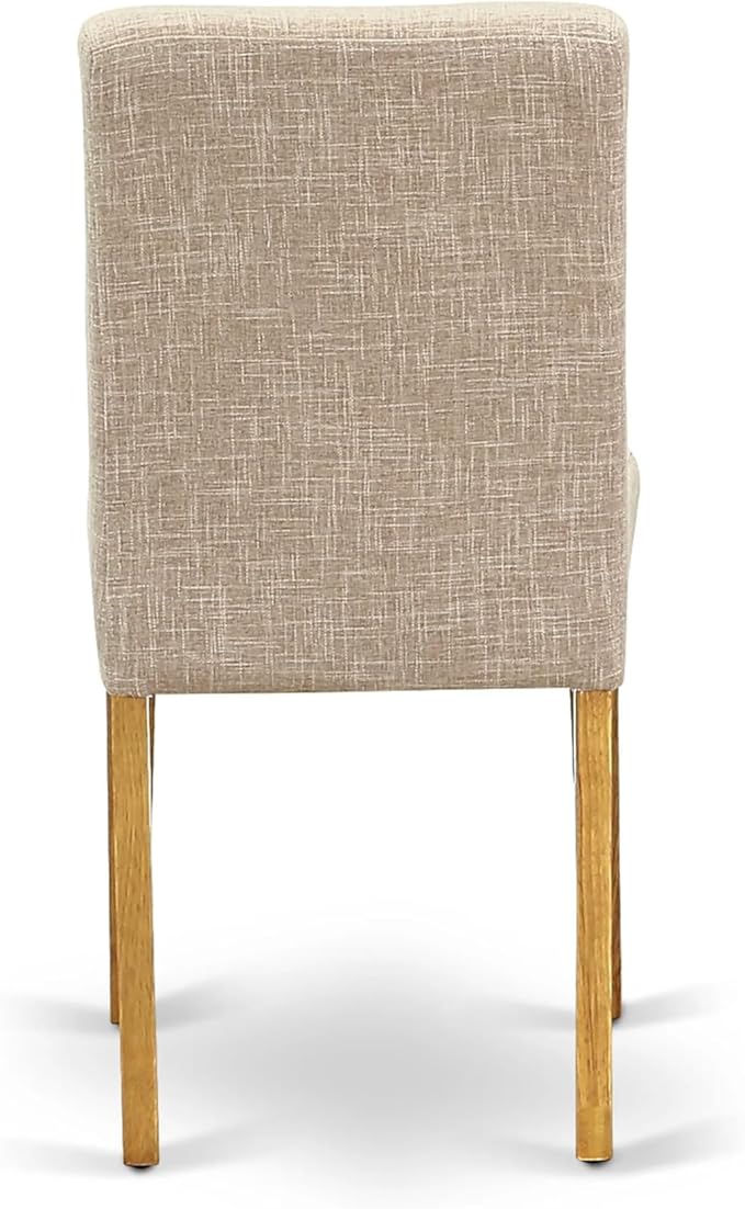 East West Furniture ABP4T04 Abbott Parson Dining Chairs