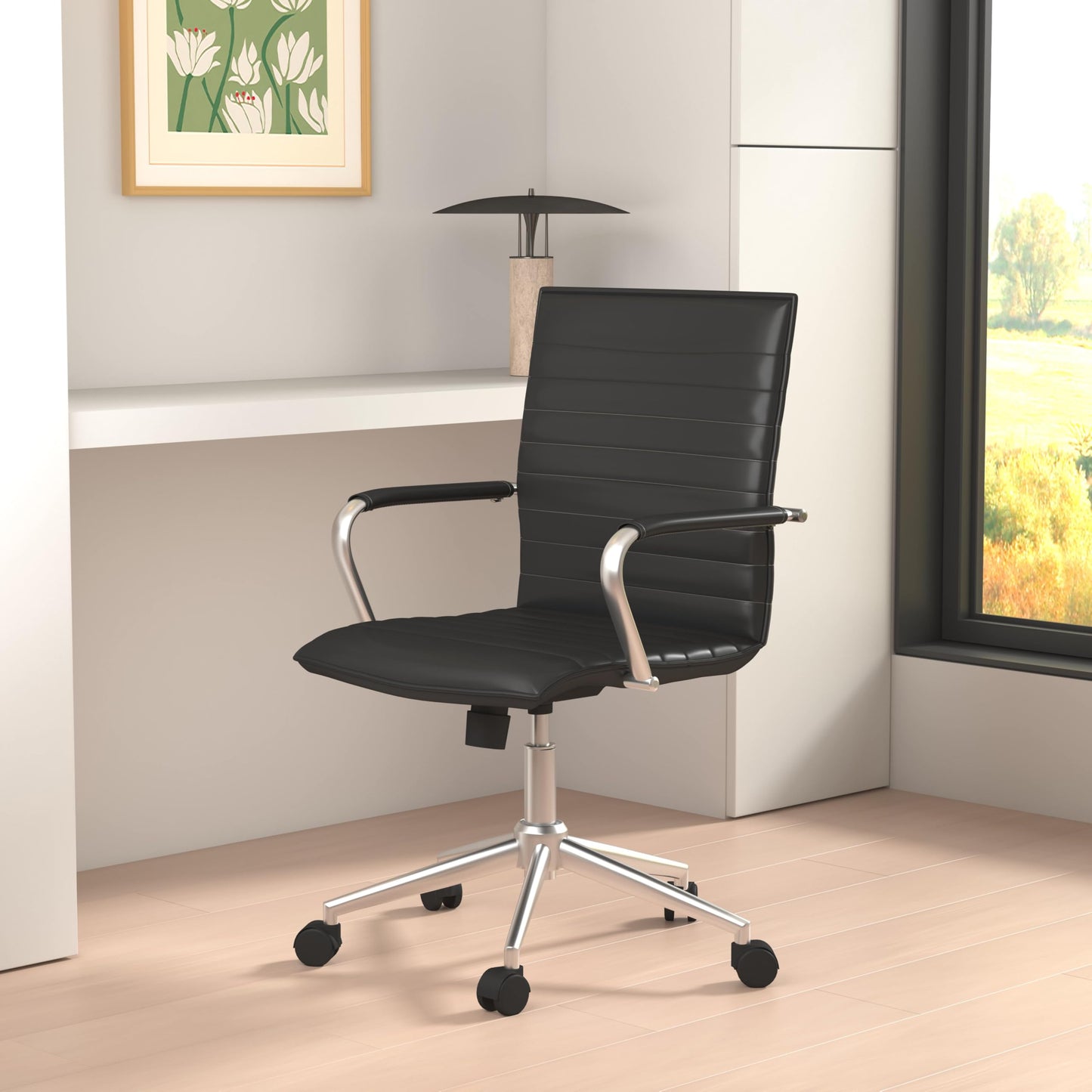 Boss Office Products Hospitality Chair, Black
