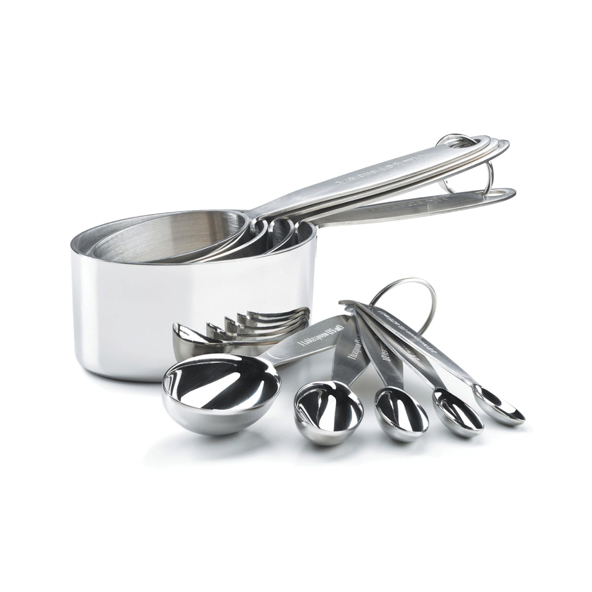 CUISIPRO Measuring Cup & Spoon Set SS