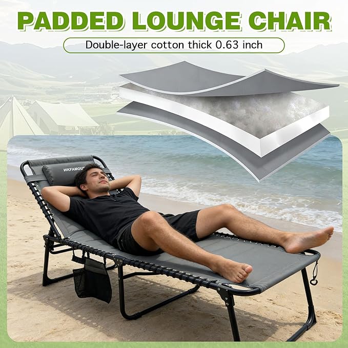 Outdoor Folding Lounge Chair