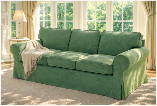Heavy Velvet UPPLAND Sofa Cover Compatible with IKEA 3 Seat Sofa Slipcover