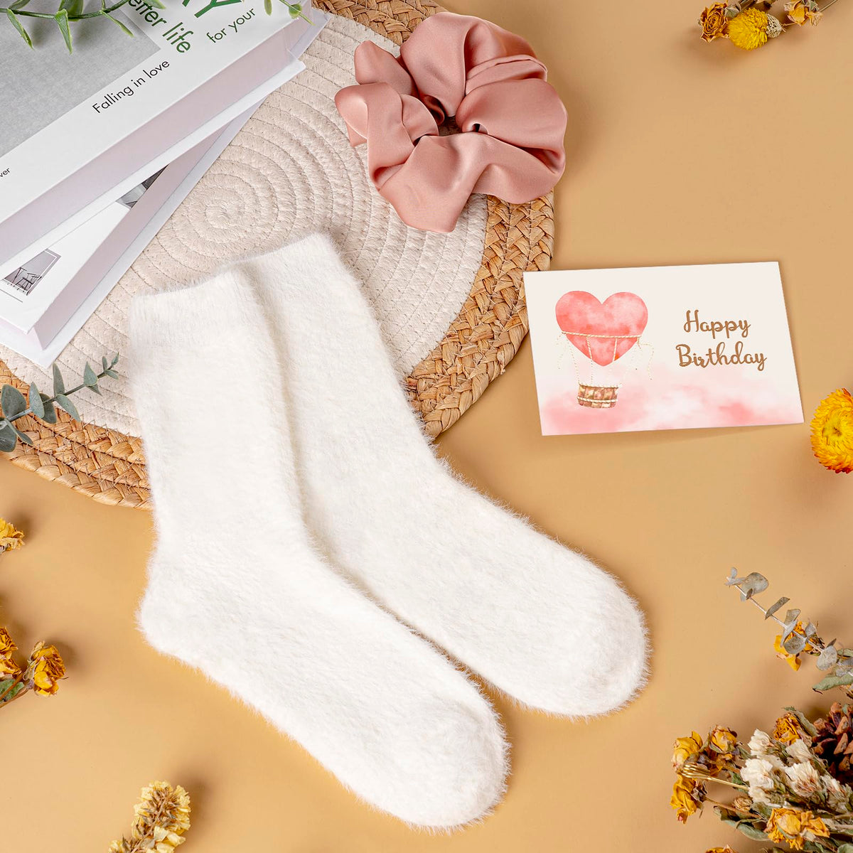 Birthday Gifts for Women, Happy Birthday Gift Basket for Women, Unique Woman Birthdays Gift Box for Her Mom Sister Wife Girlfriend Coworker Bestie Female Friendship Best Friend Employee Gifts Ideas