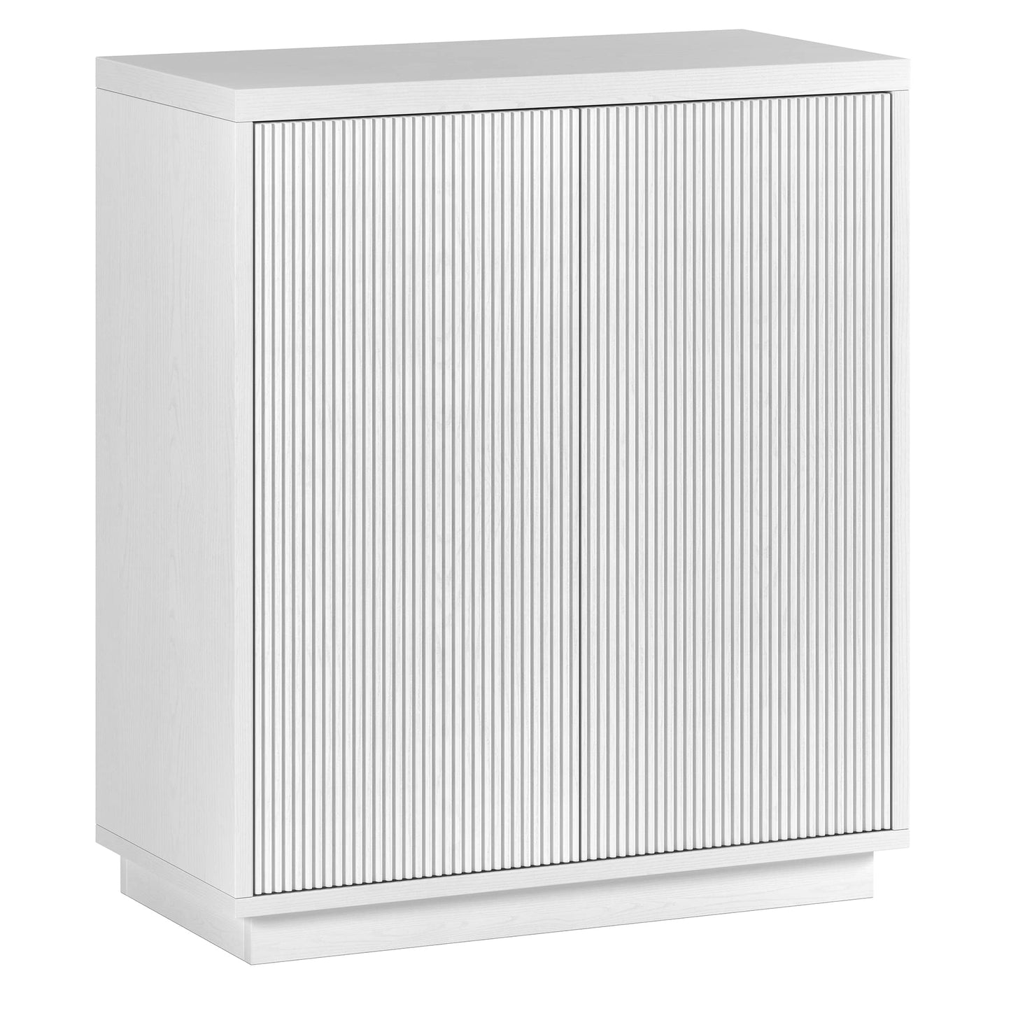 Henn&Hart Alston Accent Cabinet, 28" Wide, White