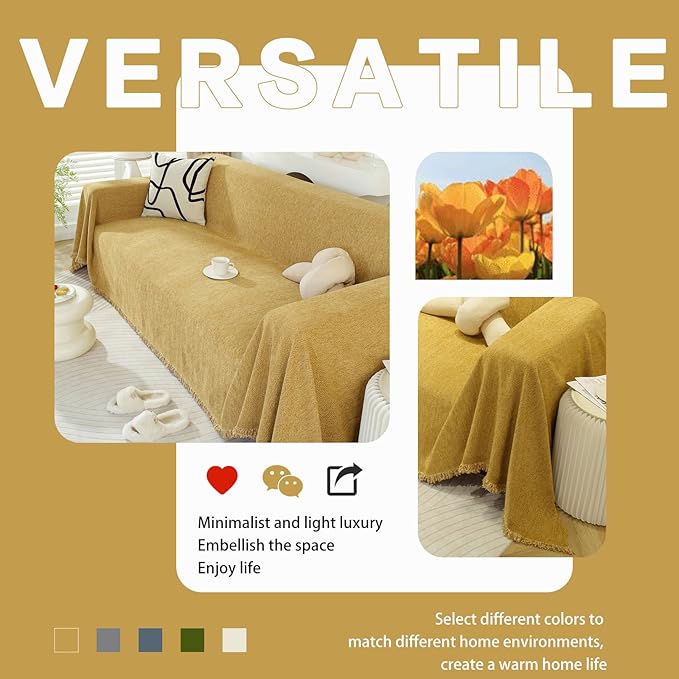 DREAMINGO Modern Minimalism Couch Cover