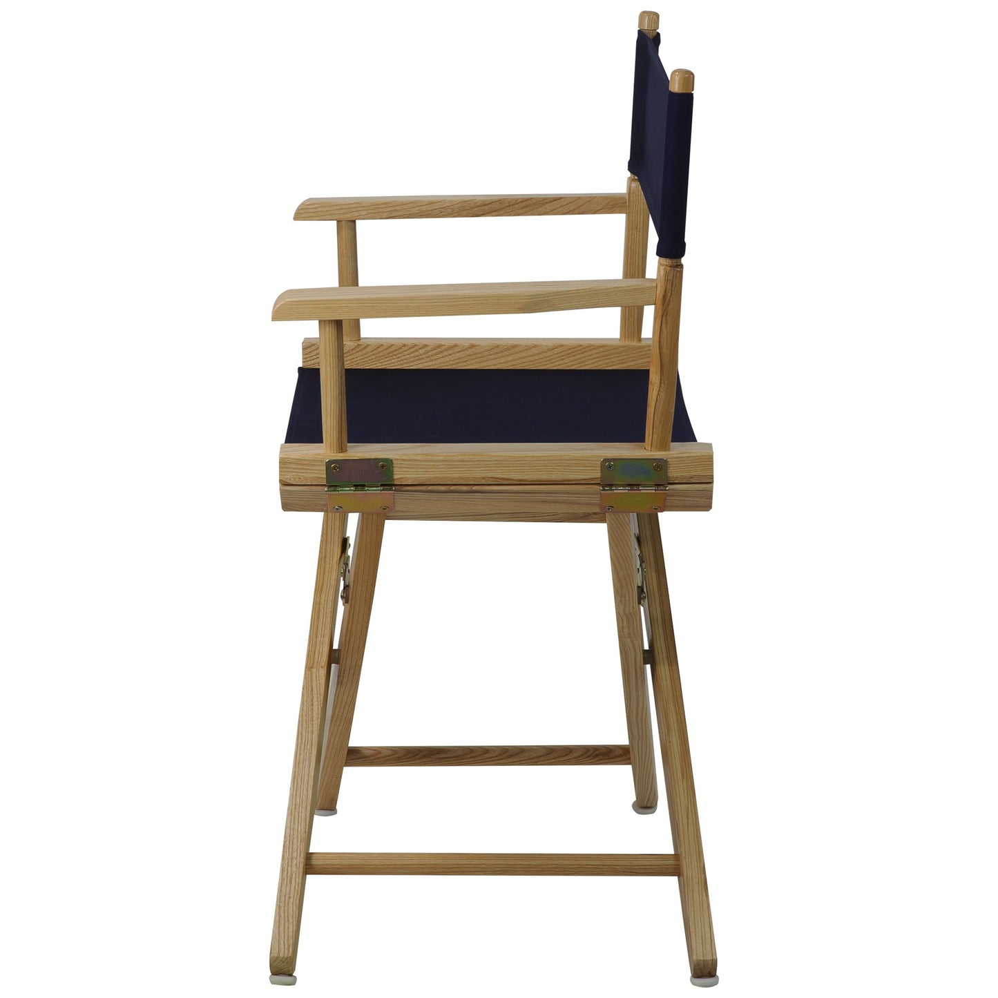 American Trails Extra-Wide Premium 18" Director's Chair Natural Frame with Navy Canvas