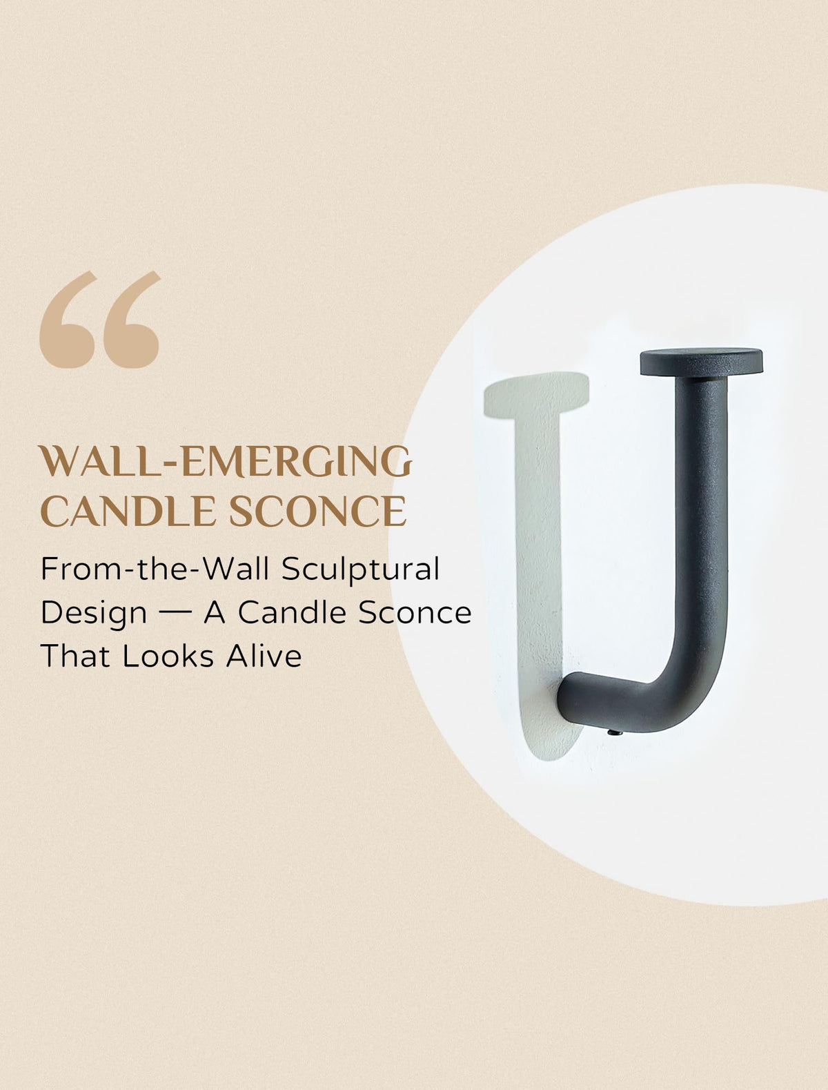 Walasis Black Modern Taper Candle Sconces : Set of 3 Iron Minimalist Wall Decor for Living Room - Metal Taper Wall Candle Holder for Home Narrow Corner Hallway