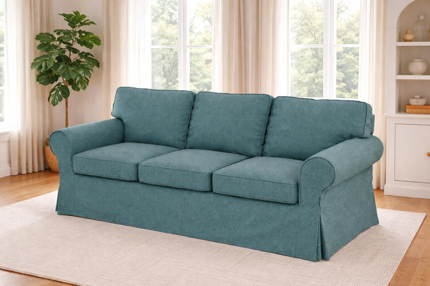 Heavy Duty UPPLAND Sofa Cover Compatible with IKEA Uppland 3 Seat Slipcover