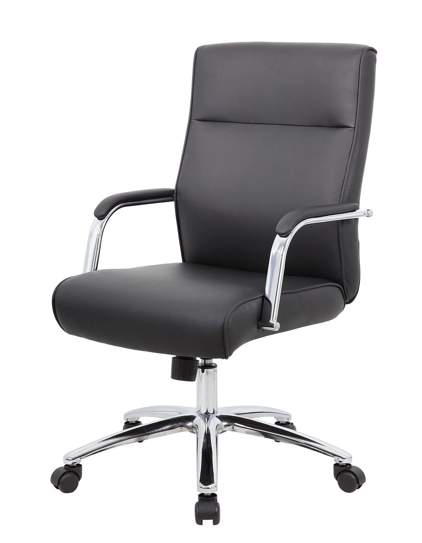 Boss Office Products (BOSXK Modern Executive Conference Chair, Black, B696C-BK