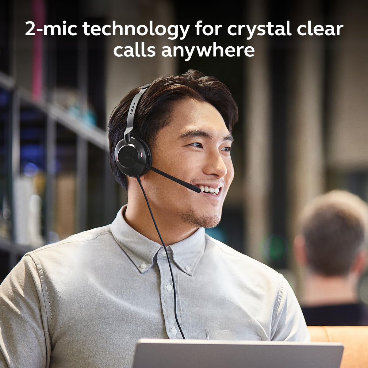 Jabra Evolve2 30 SE (2025 Version) Wired Single-Ear Headphones with Microphone – Computer Headset - USB-A and USB-C Cable - Microsoft Teams Certified - Works with All Meeting Platforms – Black