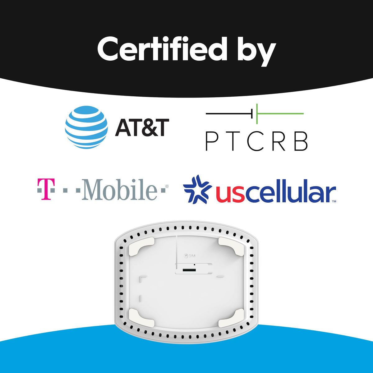 Hitron D60 5G Cellular Router with Sim Card Slot | AX3000 WiFi 6 Router with Mesh WiFi | Certified with T-Mobile, AT&T, US Cellular | Nano SIM, eSIM for Dual Failover Capability |Model # D60 5G