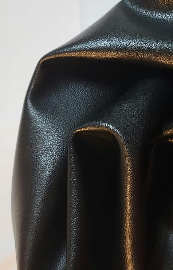 NAT Leathers™ | Soft Faux Vegan PU Leather by The Yard Synthetic Pleather 0.9