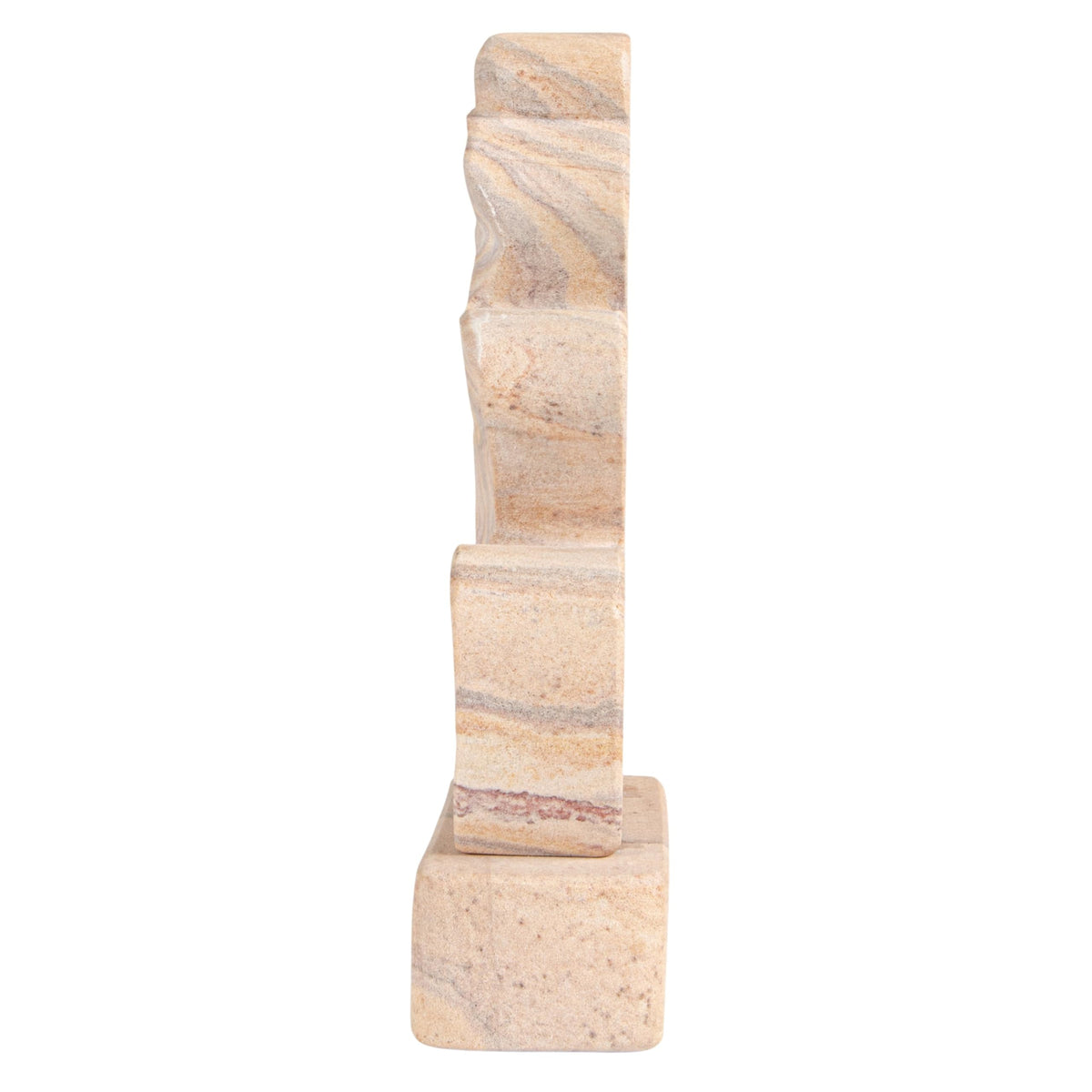 Bloomingville Teakwood Sandstone Décor, Natural
