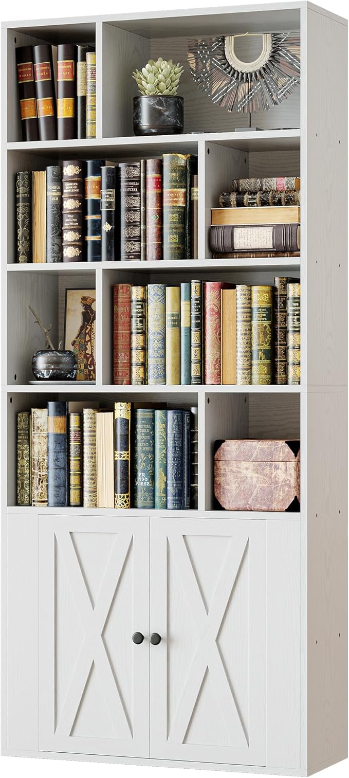 IRONCK Book Shelf, Tall Bookshelf