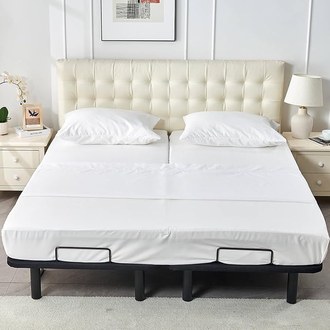 Kingnex 28-30 Split Top King Sheets Sets