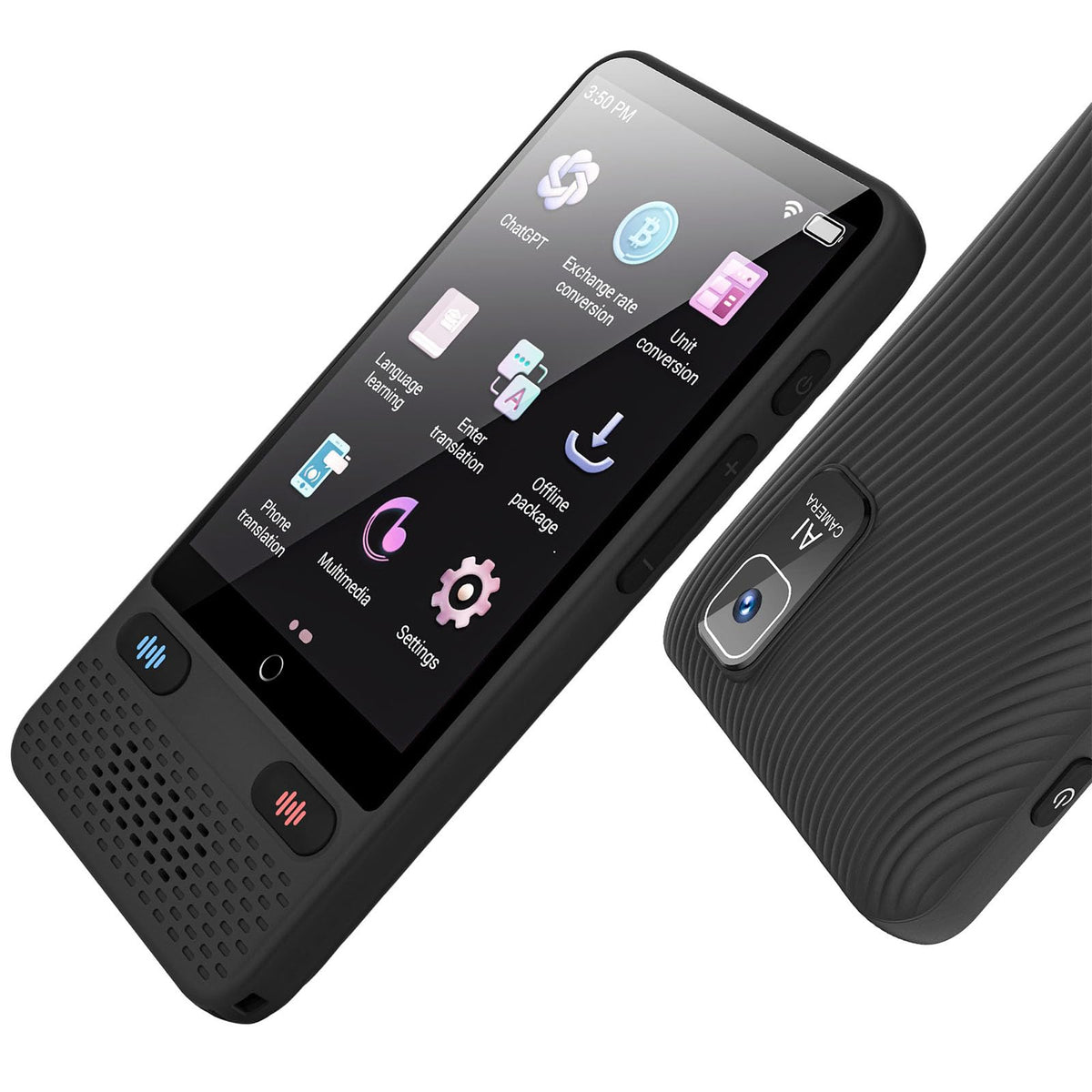 Language Translator Device,2024 Latest Two-Way Language Translator in 138 Languages, Online/Offline/AI/Voice/Photo Translation, Standy 240H, Portable Instant Translator for Business,Study & Travel
