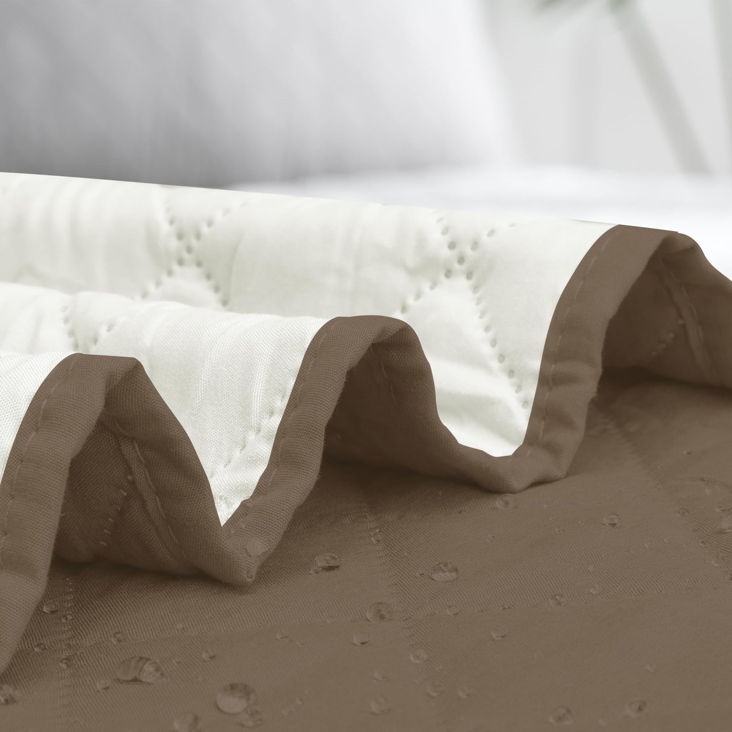 Easy-Going Sectional Couch Covers for Dogs L Shape Sofa Cover Reversible Sofa Slipcover Chaise Lounge Cover Furniture Protector Cover for Pets Dog Cat (30 x 50 inches, Camel/Ivory)