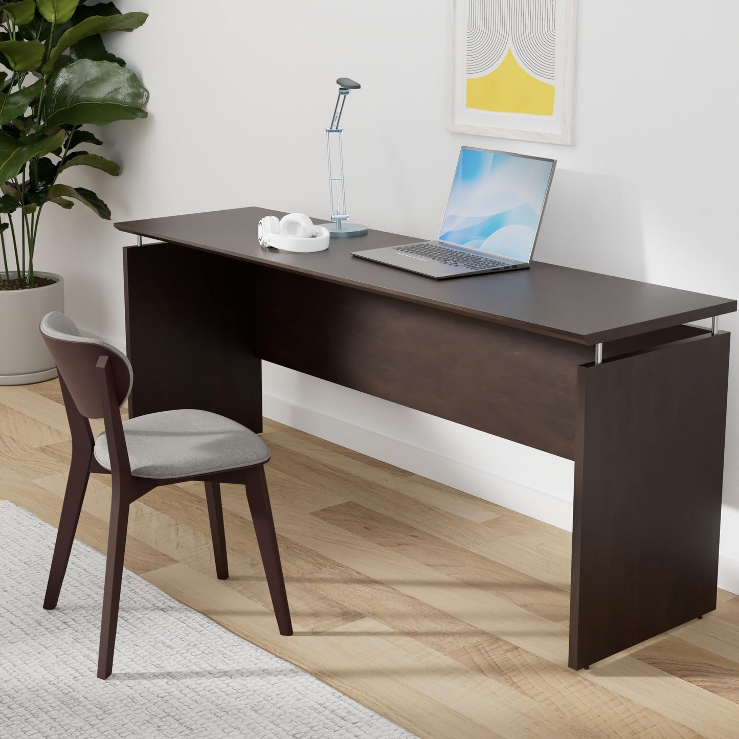 Safco Medina Credenza, 72", Mocha