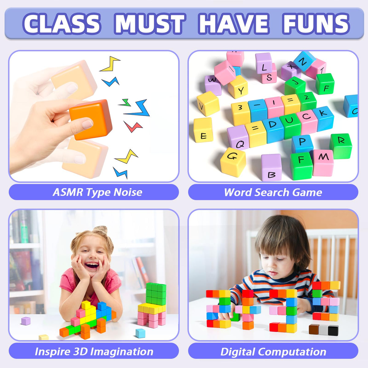 Apluses Magnetic Blocks, Magnet Building Toys for Toddlers, Preschool Sensory Autism STEM Toys for 3+ Year Old Boys & Girls, Magnetic Cubes as for Kids Ages 3-5 4-8