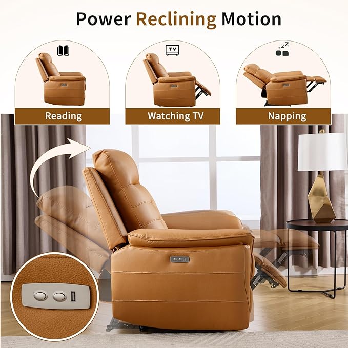 ANJ Power Reclining Loveseat Sofa