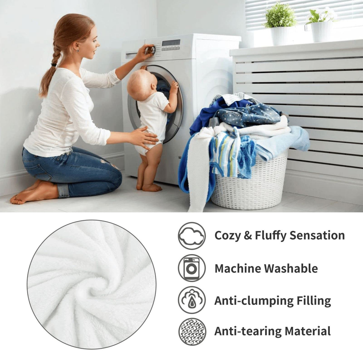 Cute Christmas Dog Head Fuzzy Throw Blanket for Women Men Girls Boys Soft Cozy Fleece Blanket for Bedroom Living Rooms Sofa Couch 50"x40"