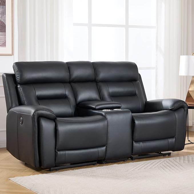 ANJ Power Reclining Loveseat Sofa