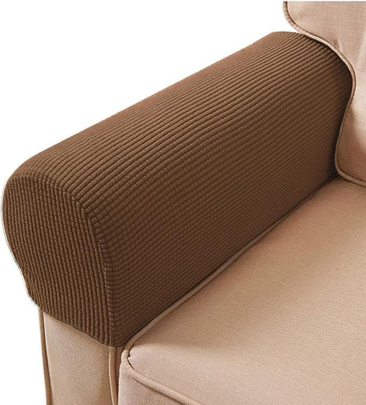 Sofa Arm Chair Covers, Couch Armrest Armchair Covers, Stretch Anti-Slip