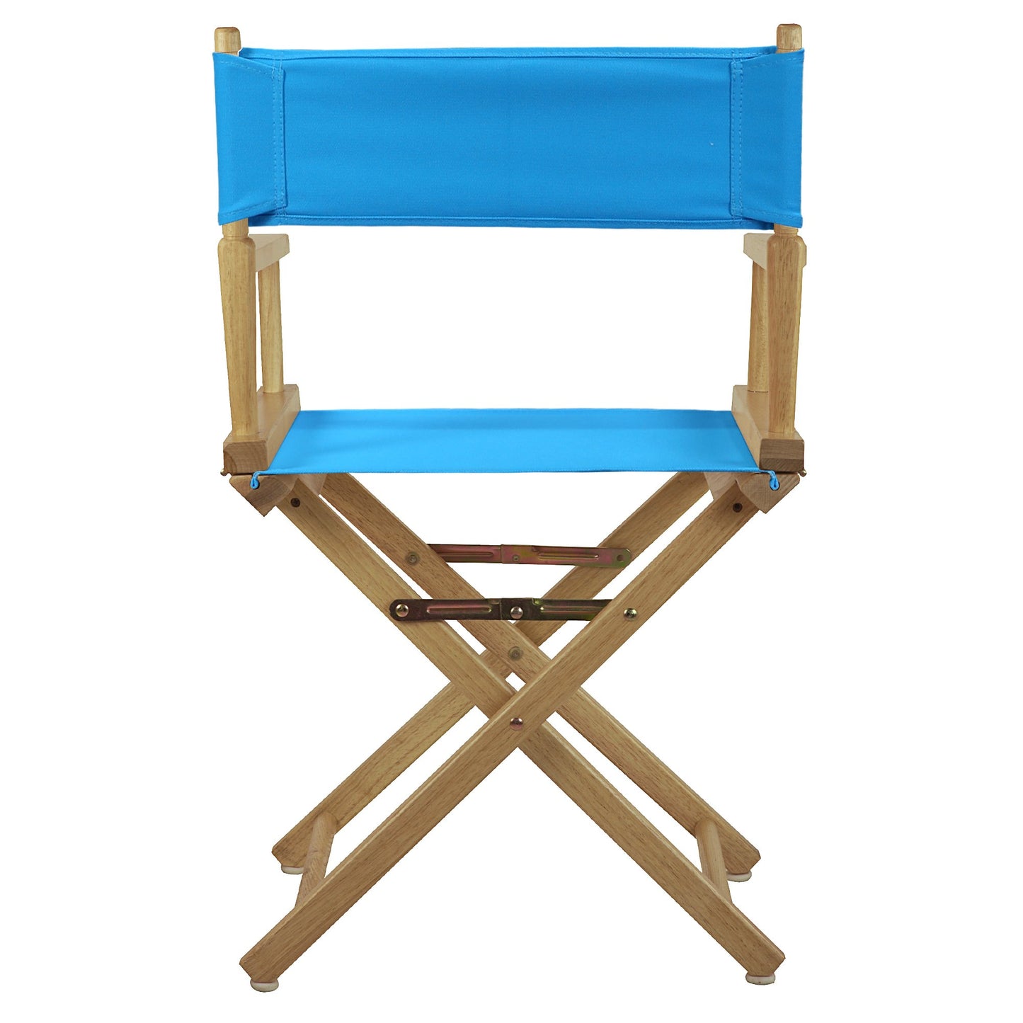 Casual Home 200-00/021-27 Director Chair 18" - Classic Height Natural Frame/Turquoise Canvas