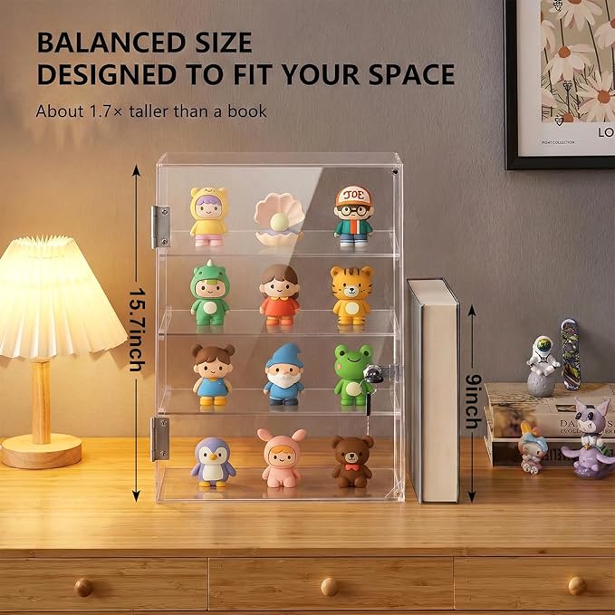 Acrylic Display Case with Lock – Acrylic Storage Chest
