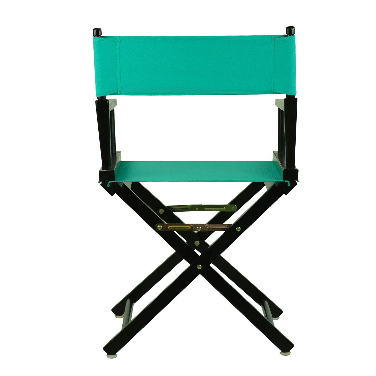 Casual Home 18" Director's Chair Black Frame with Teal Canvas