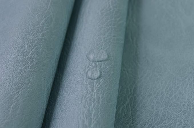 Wento Thick 2 Yard Faux Leather Fabric Soft Skin Grain PU Leather Fabric