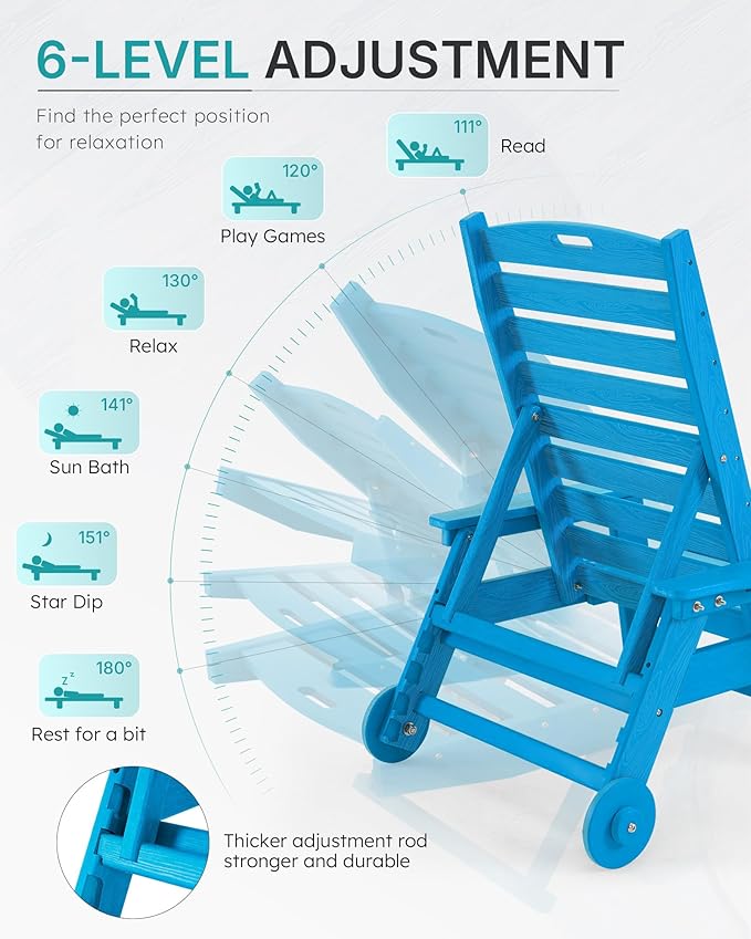 Patio Chaise Lounge Chair Outdoor