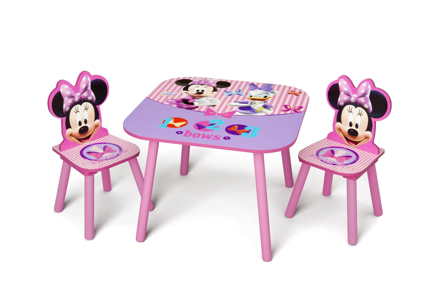 Delta Children Kids Table and Chair Set (2 Chairs Included) - Ideal for Arts & Crafts, Snack Time & Kids Easel and Play Station – Ideal for Arts & Crafts, Drawing