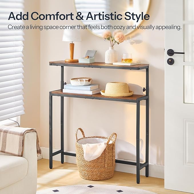 HOOBRO Narrow Console Table
